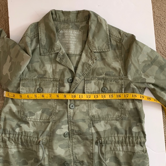American Eagle Camo Utility Jacket | Mens Small (Fits Unisex M) - Picture 6 of 8